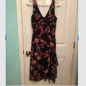 Floral Slit Samba Dress